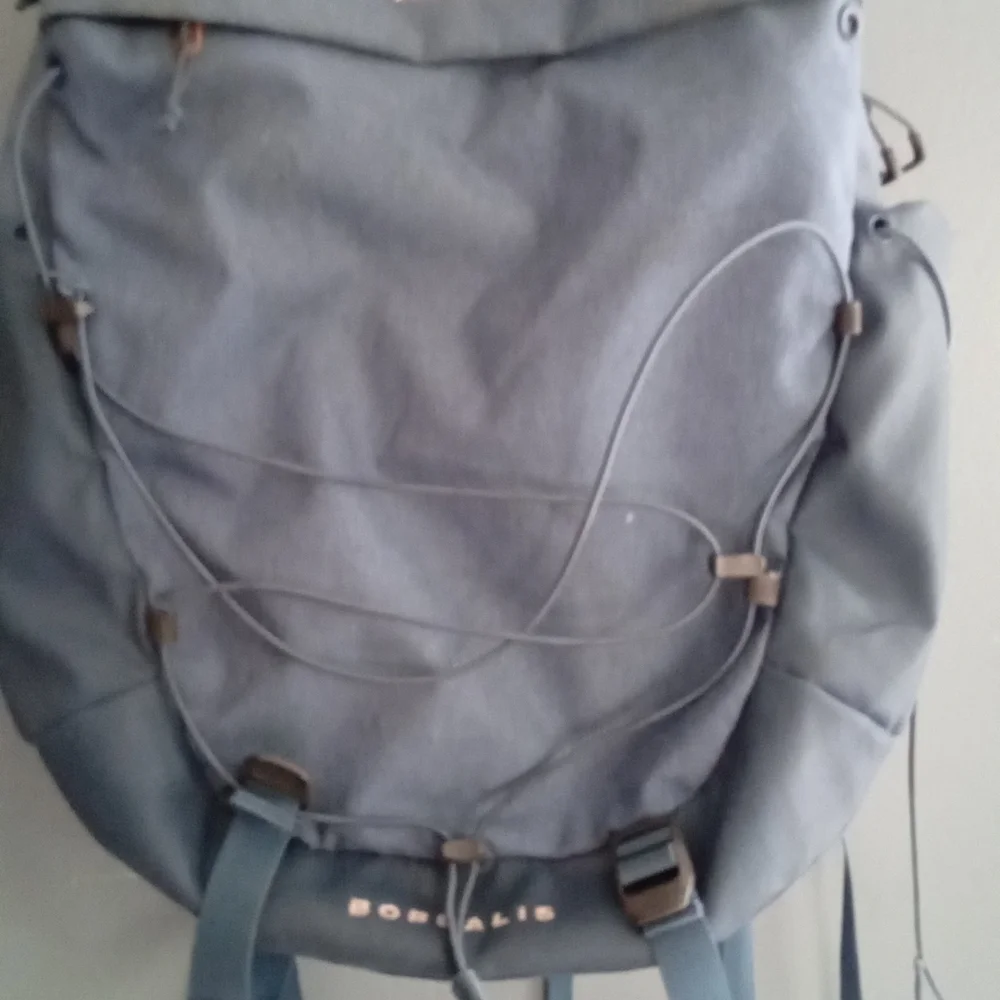 The North Face Borealis Backpack Blue Gray Outdoor School‎ Travel Gear